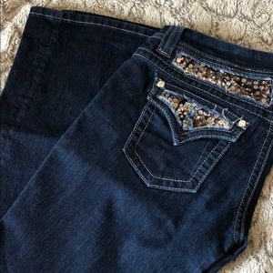 Miss Me Dark Blue jeans